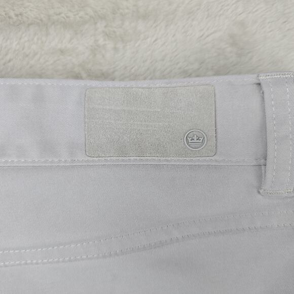 Peter Millar Pants Men’s 36x32 (Fits 38x31) Gray Golf 5 Pocket Stretch Chinos - Picture 16 of 16